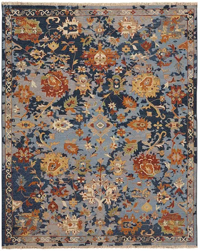 Feizy Leylan Ley0587f Area Rug, 2' X 3' In Blue