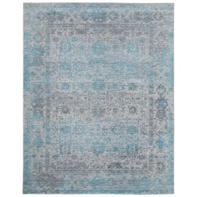 Feizy Loralai Oriental Hand Woven Blue Area Rug 8a63f 8' X 10'