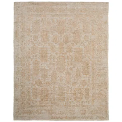 Feizy Loralai Oriental Hand Woven Tan Area Rug 8a67f 5' X 8' In Neutral