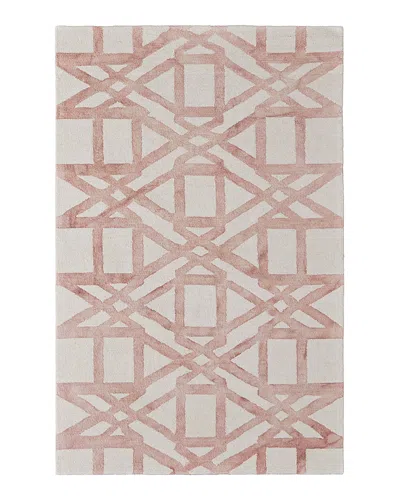 Feizy Lorrain 6108571f Area Rug, 8' X 11' In Pink/blush