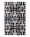 Feizy Lorrain 8568f Area Rug, 3'6 X 5'6 In Noir