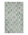 Feizy Lorrain 8919f Area Rug, 3'6 X 5'6 In Green/ivory