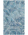 Feizy Lorrain 8920f 5'x8' Area Rug In Blue,ivory