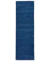 Feizy Luna 8049f 2'6"x8' Runner Area Rug In Blue