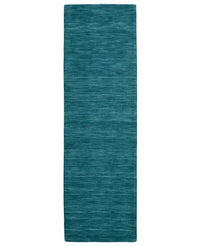 Feizy Luna 8049f 2'6"x8' Runner Area Rug In Blue,green