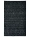 Feizy Luna 8049f Area Rug, 2' X 3' In Black