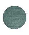 Feizy Luna 8049f Round Area Rug, 8' X 8' In Green
