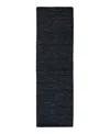 Feizy Luna 8049f Runner Area Rug, 2'6 X 8' In Black