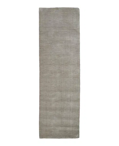 Feizy Luna 8049f Runner Area Rug, 2'6 X 8' In Light/grey
