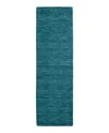 Feizy Luna 8049f Runner Area Rug, 2'6 X 8' In Teal