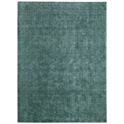 Feizy Luna Solid Hand Woven Green Area Rug 8' X 11'