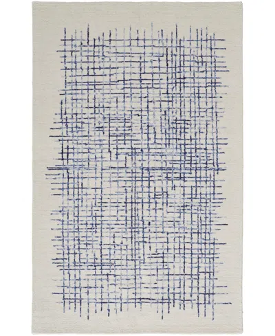 Feizy Maddox 8630f 2'x3' Area Rug In Ivory,blue