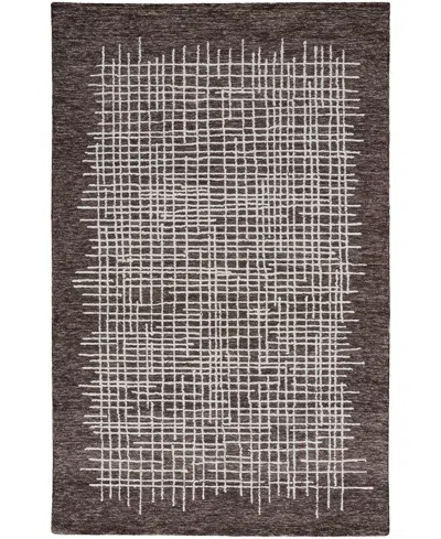 Feizy Maddox 8630f 5'x8' Area Rug In Brown