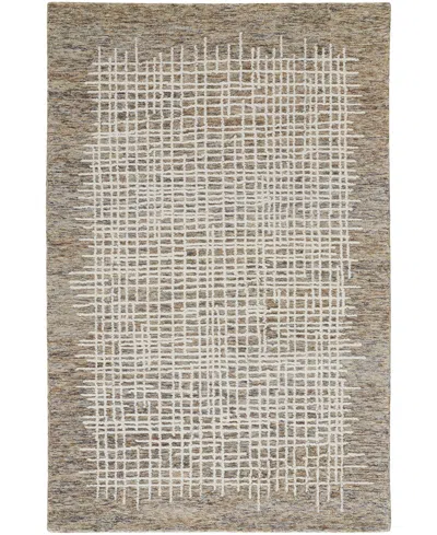 Feizy Maddox 8630f 8'x10' Area Rug In Tan,ivory
