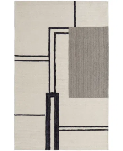 Feizy Maguire 8899f 8'x10' Area Rug In Ivory,gray