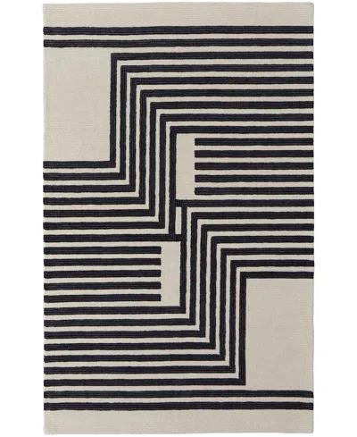 Feizy Maguire 8900f 2'x3' Area Rug In Gray,ivory