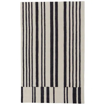 Feizy Maguire Abstract Hand Tufted Ivory Area Rug 8' X 10'