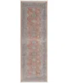 Feizy Marquette 3761f 2'8"x8' Runner Area Rug In Red,orange