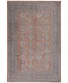 Feizy Marquette 3761f 4'x5'3" Area Rug In Red,orange