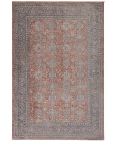 Feizy Marquette 3761f Rug Collection In Red,orange