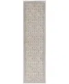 Feizy Marquette 3776f 2'8''x10' Runner Area Rug In Gray