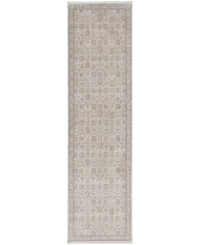 Feizy Marquette 3776f 2'8"x12' Runner Area Rug In Gray