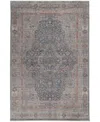 Feizy Marquette 3778f 5'x7'2" Area Rug In Gray,blue