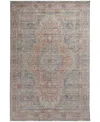 Feizy Marquette 3778f 6'7''x9'10'' Area Rug In Gray,ivory