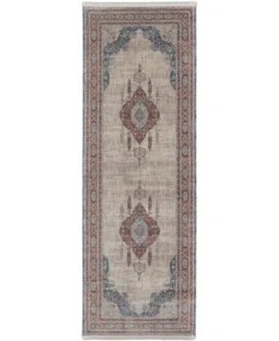 Feizy Marquette 39grf Rug Collection In Gray,red