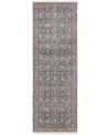 Feizy Marquette 39gtf 2'8"x12' Runner Area Rug In Blue,red