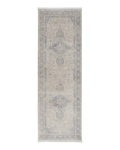 Feizy Marquette Mrq3775f Runner Area Rug, 2'8 X 12' In Gray