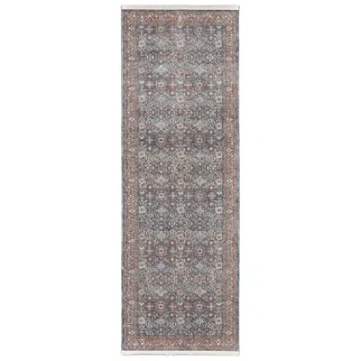 Feizy Marquette Oriental Indoor Blue Area Rug 39gtf 2'-8" X 12'