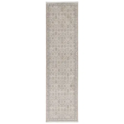 Feizy Marquette Oriental Indoor Gray Area Rug 3776f 2'-8" X 8'