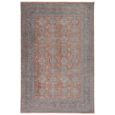 Feizy Marquette Oriental Indoor Red Area Rug 3761f 6'-7" X 9'-10"