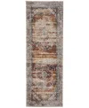 Feizy Melrose 39nzf 2'6"x7'3" Runner Area Rug In Multi