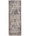 Feizy Melrose 39p2f 2'6"x7'3" Runner Area Rug In Multi