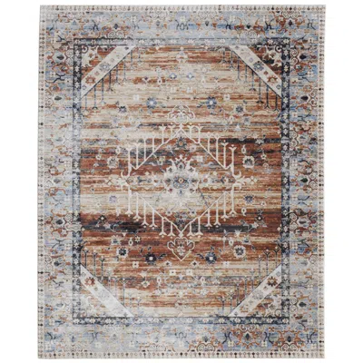 Feizy Melrose Distressed Indoor Ivory Area Rug 39nzf 2' X 3' In Brown