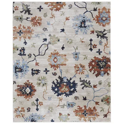 Feizy Melrose Floral & Botanical Indoor Ivory Area Rug 39p1f 6'-7" X 9'-6" In Multi