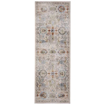 Feizy Melrose Floral & Botanical Indoor Tan Area Rug 39p5f 2'-6" X 7'-3" In Brown