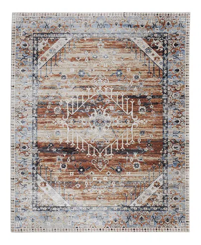 Feizy Melrose Mel39nzf Area Rug 9' X 12'7 In Brown