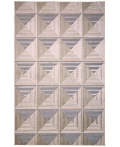 Feizy Micah 3044f 8'x11' Area Rug In Ivory,gray