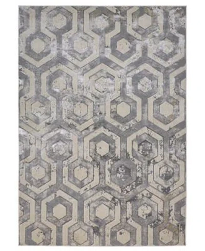 Feizy Micah 3046f Rug Collection In Gray,taupe