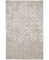 Feizy Micah 3047f 3'11"x6' Area Rug In Silver