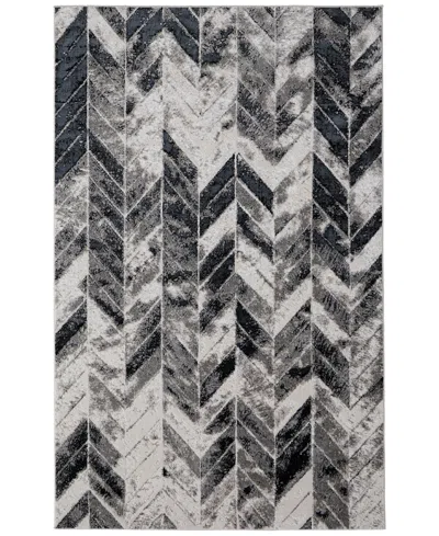 Feizy Micah 3048f 8'x10' Area Rug In Gray