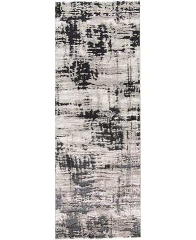 Feizy Micah 3339f 2'10"x7'10" Runner Area Rug In Black