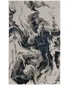 Feizy Micah 39lpf 8'x10' Area Rug In Gray