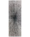 Feizy Micah 39ltf 2'10"x7'10" Runner Area Rug In Gray