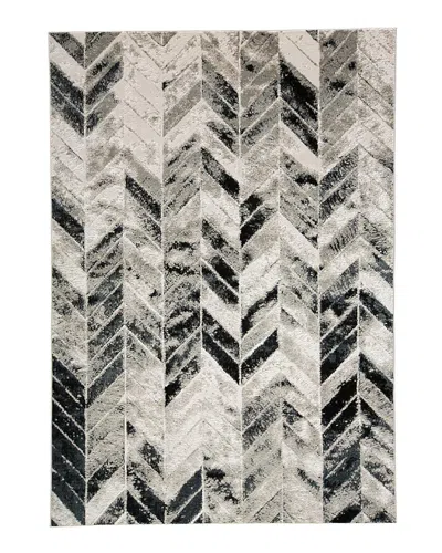 Feizy Micah R3048 Area Rug, 6'7 X 9'6 In Gray