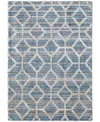 Feizy Mynka 39icf 4'x6' Area Rug In Blue,ivory