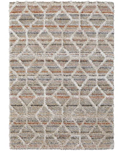 Feizy Mynka 39icf 4'x6' Area Rug In Tan,taupe